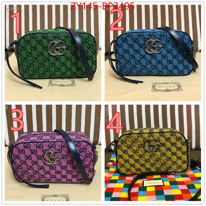 Gucci Bags(TOP)-Marmont,ID: BP3495,$: 145USD