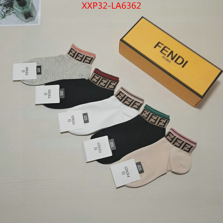 Sock-Fendi,wholesale designer shop , ID: LA6362,$: 32USD