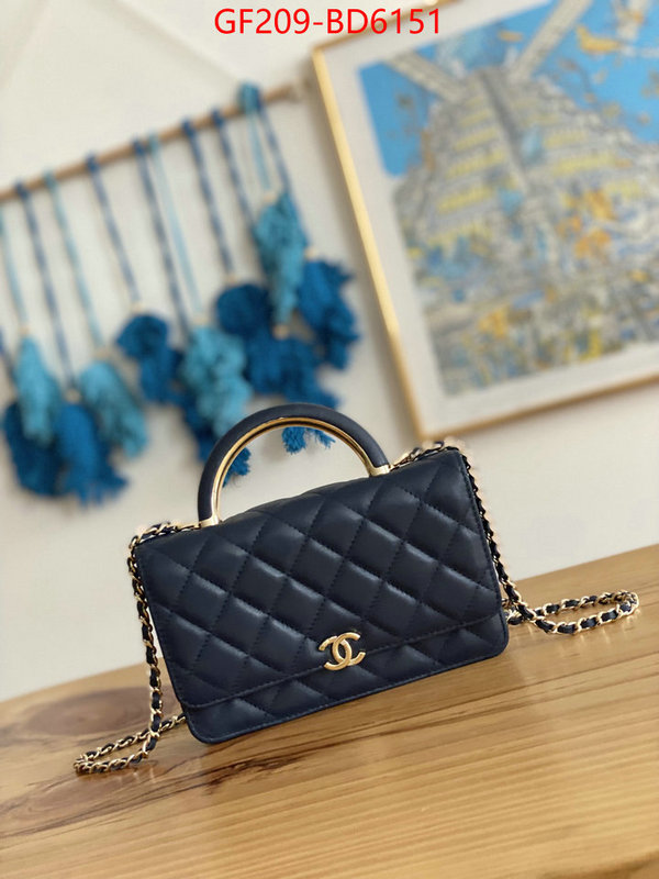 Chanel Bags(TOP)-Diagonal-,ID: BD6151,$: 209USD