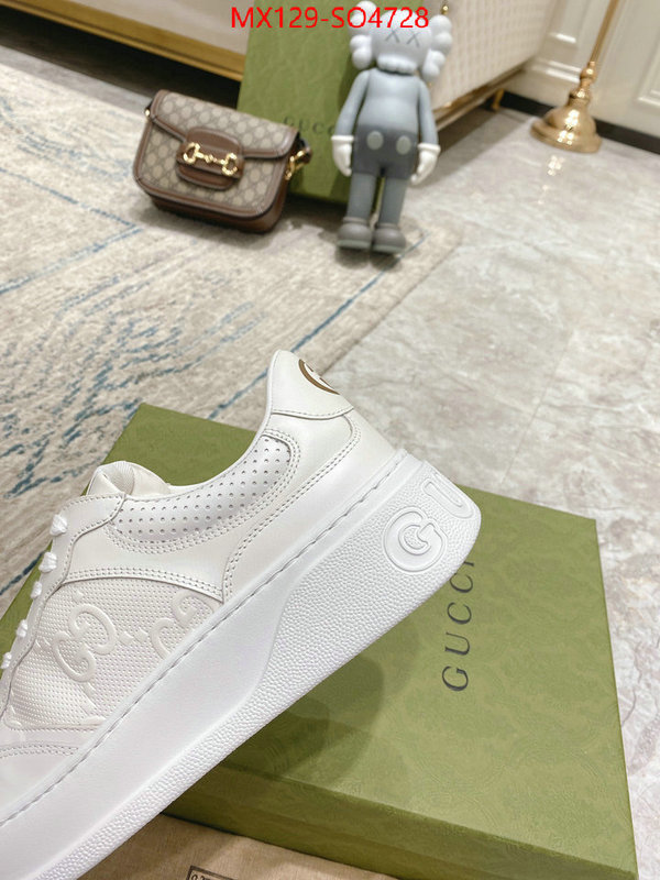 Men Shoes-Gucci,top sale , ID: SO4728,$: 129USD