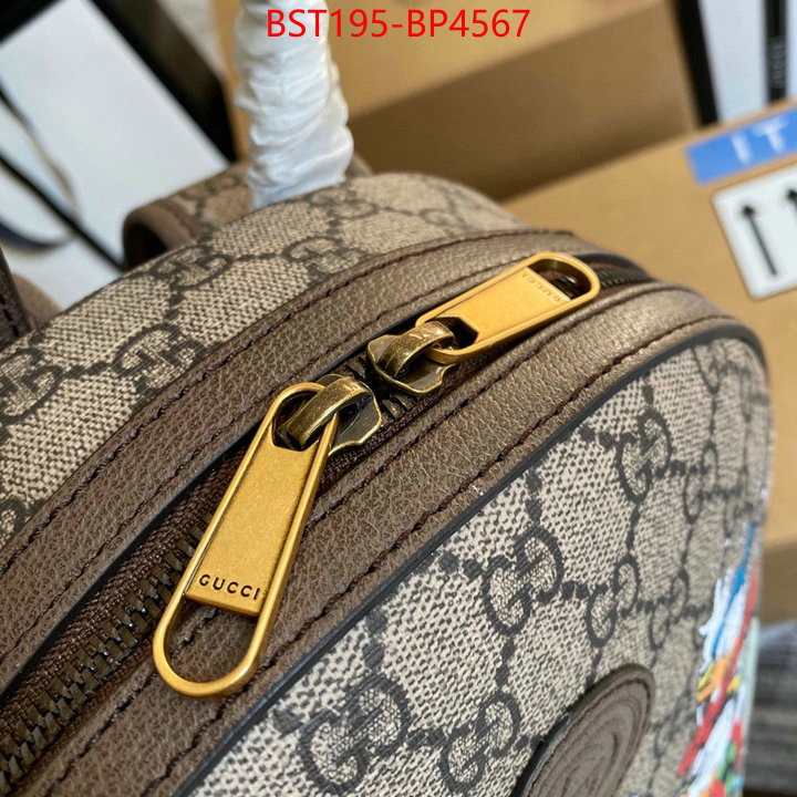 Gucci Bags(TOP)-Backpack-,buy replica ,ID: BP4567,$: 195USD