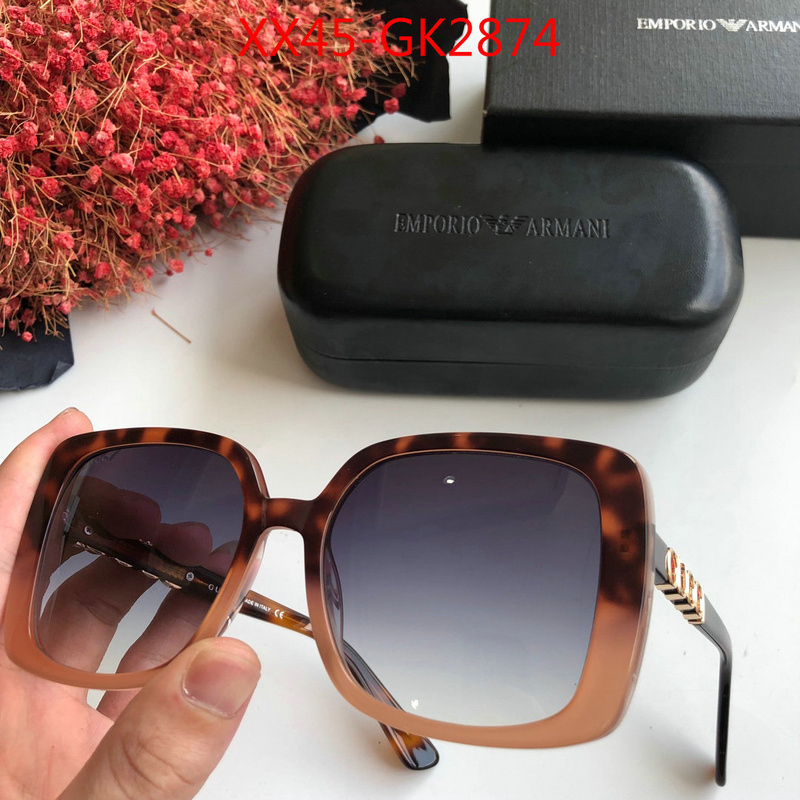 Glasses-Armani,best replica 1:1 , ID: GK2874,$:45USD