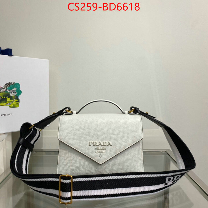 Prada Bags(TOP)-Diagonal-,ID: BD6618,$: 259USD