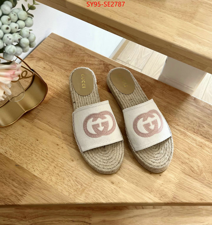 Women Shoes-Gucci,best replica quality , ID: SE2787,$: 95USD