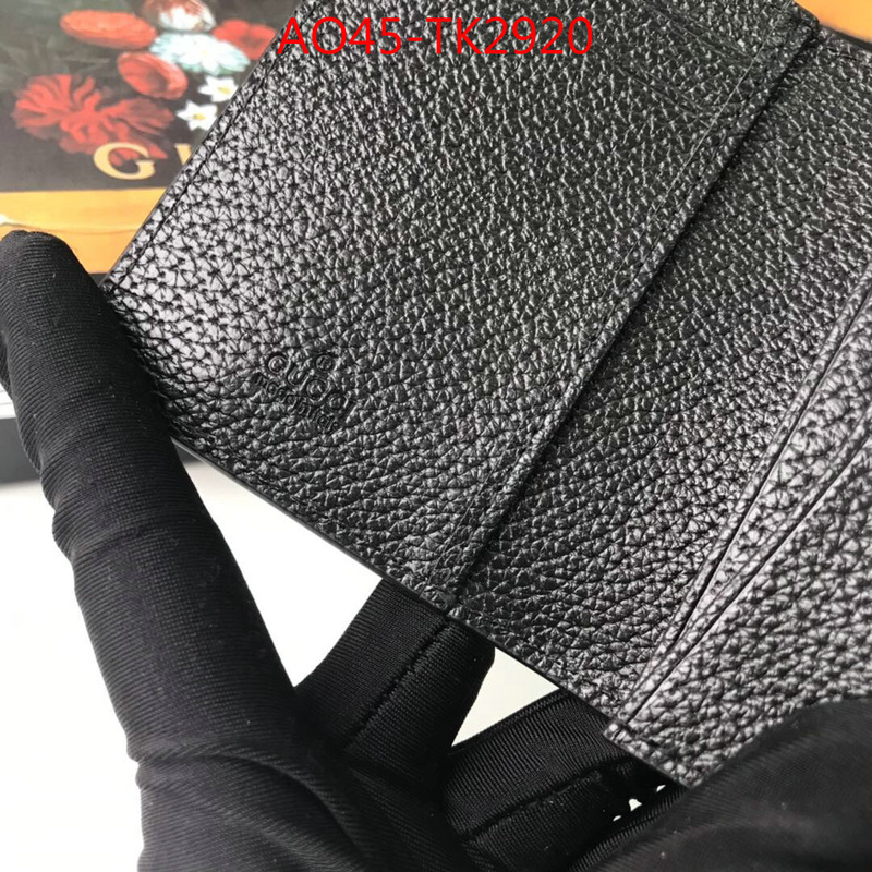 Gucci Bags(4A)-Wallet-,ID: TK2920,$:45USD