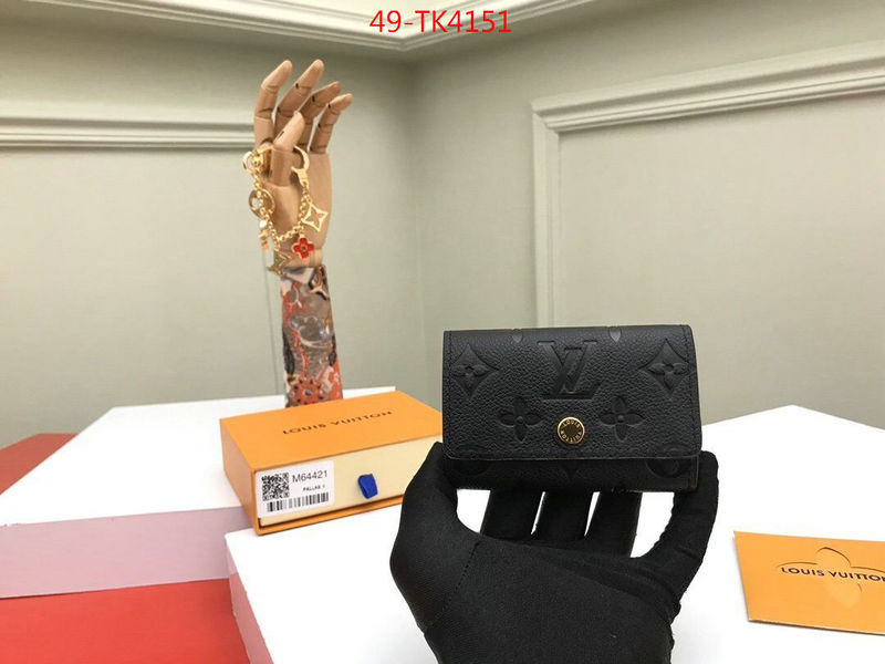 LV Bags(TOP)-Wallet,ID: TK4151,$: 49USD