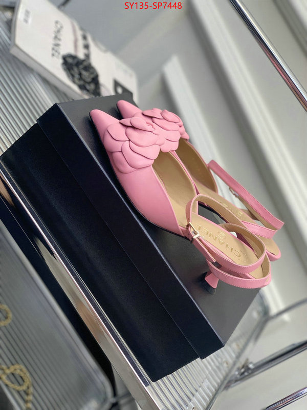 Women Shoes-Chanel,high quality , ID: SP7448,$: 135USD