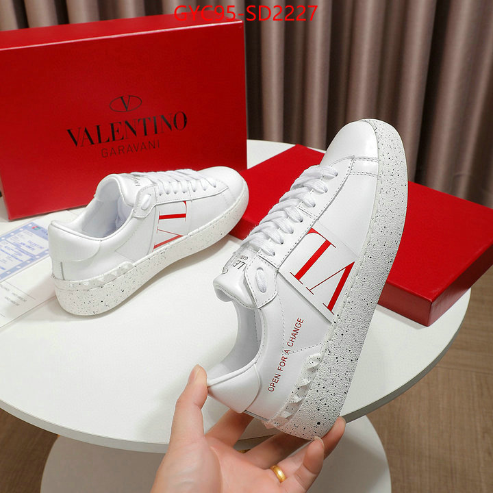 Women Shoes-Valentino,what's the best place to buy replica , ID: SD2227,$: 95USD