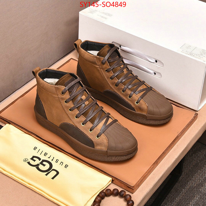 Men Shoes-Boots,designer fake , ID: SO4849,$: 145USD