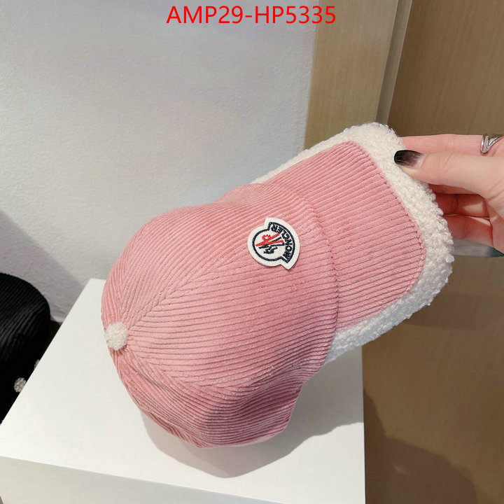 Cap (Hat)-Moncler,luxury fashion replica designers , ID: HP5335,$: 29USD