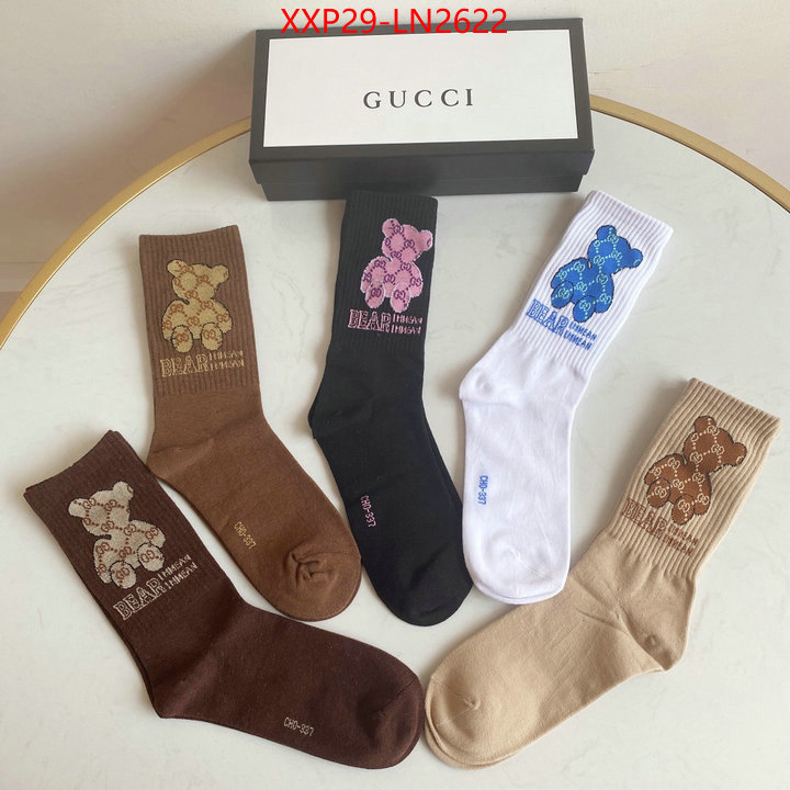 Sock-Gucci,2023 luxury replicas , ID: LN2622,$: 29USD