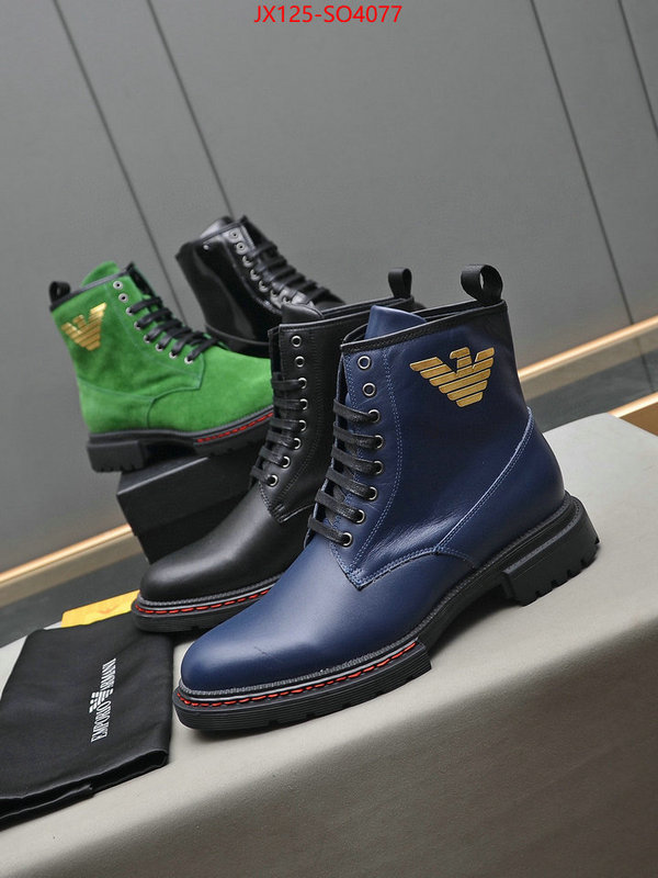 Men Shoes-Boots,buy first copy replica , ID: SO4077,$: 125USD