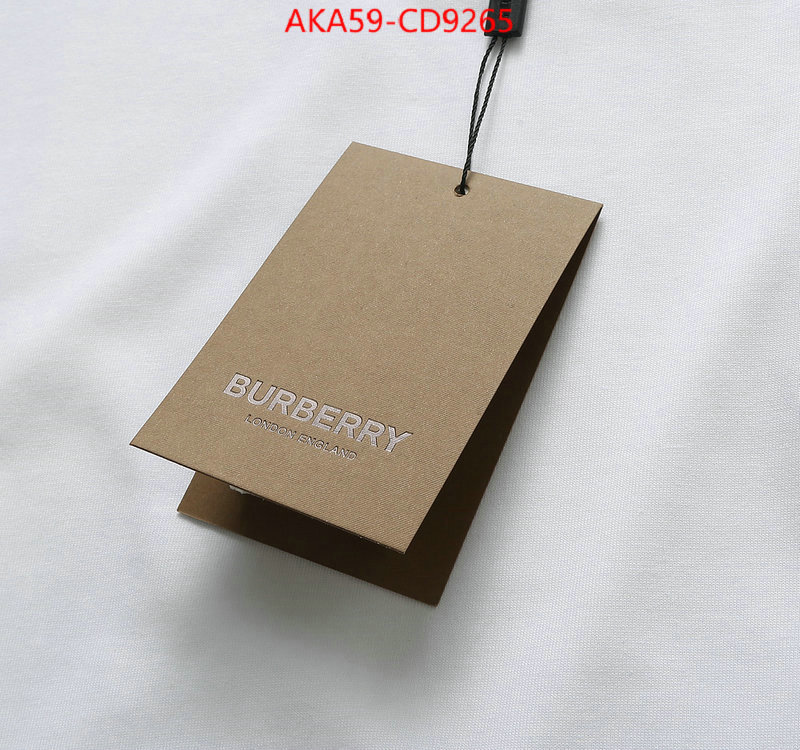 Clothing-Burberry,7 star replica , ID: CD9265,$: 59USD