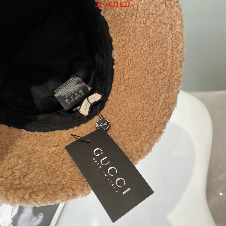 Cap (Hat)-Gucci,new designer replica , ID: HO1827,$: 32USD