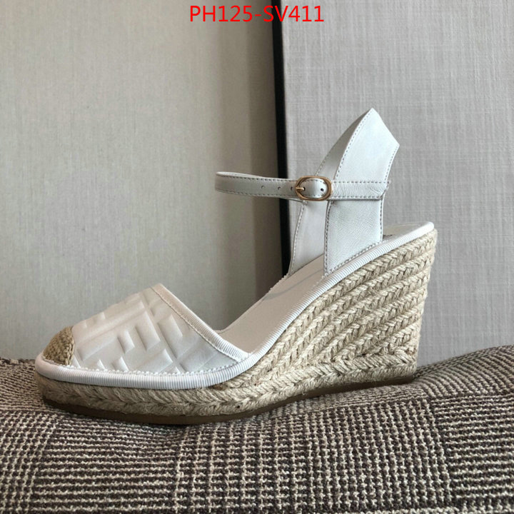 Women Shoes-Fendi,replica online , ID: SV411,$:125USD