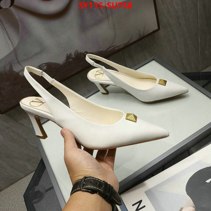 Women Shoes-Valentino,where can i buy the best 1:1 original , ID: SU758,$: 115USD