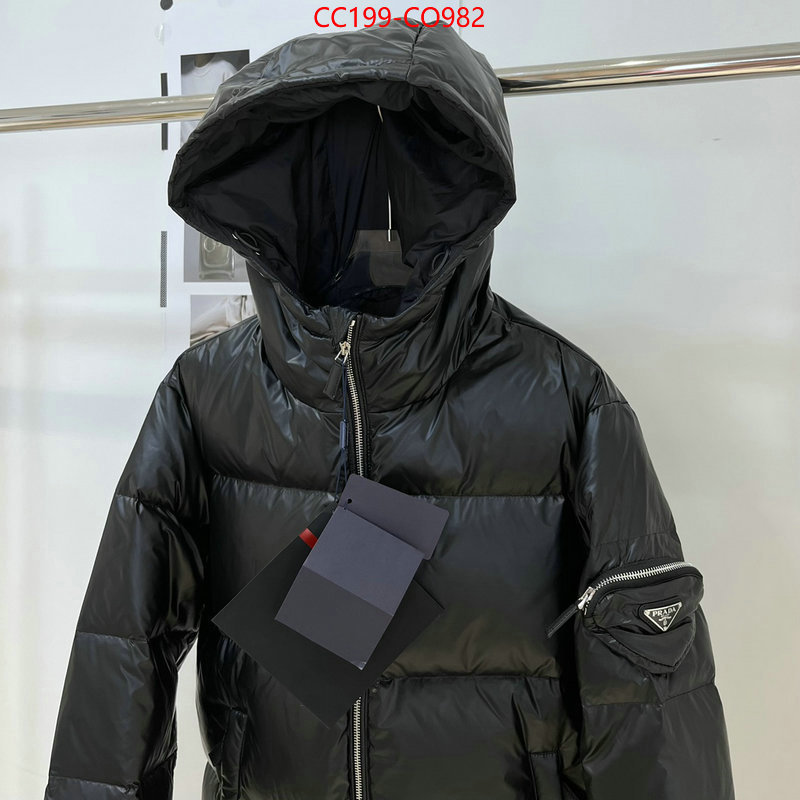 Down jacket Men-Prada,exclusive cheap , ID: CO982,$: 199USD