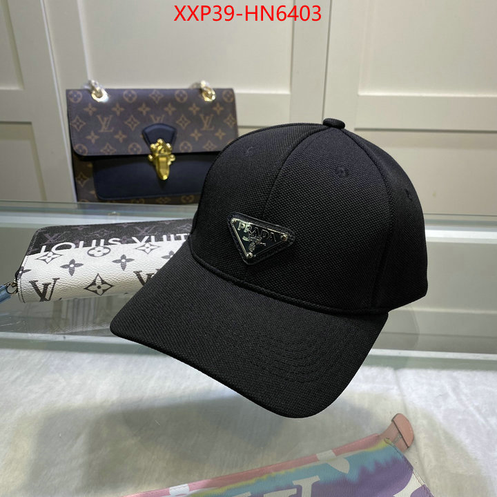 Cap (Hat)-Prada,best site for replica , ID: HN6403,$: 39USD