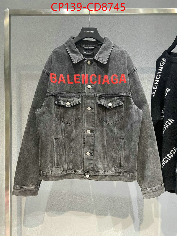 Clothing-Denim Jackets,top perfect fake , ID: CD8745,$: 139USD