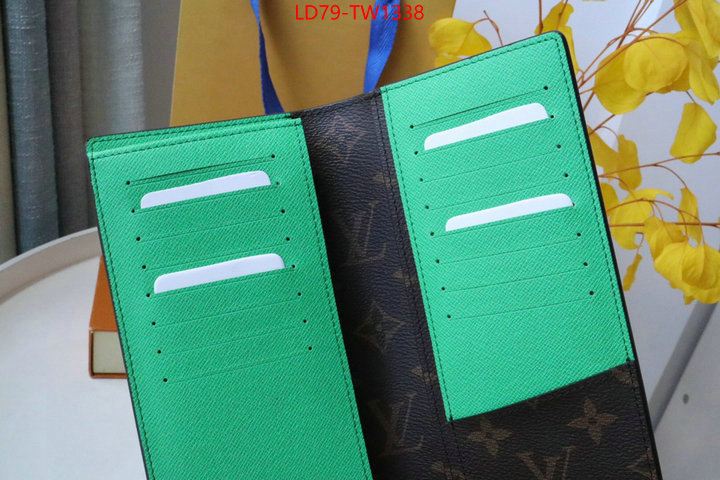 LV Bags(TOP)-Wallet,ID: TW1338,$: 79USD