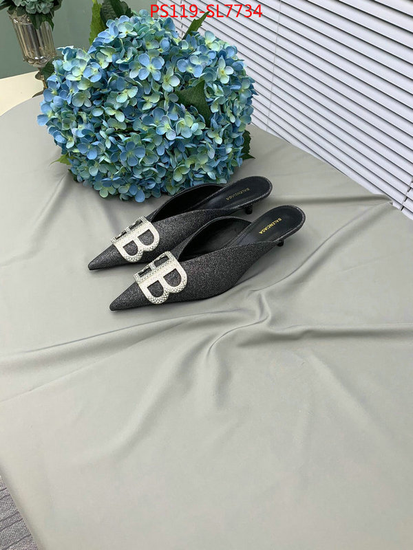 Women Shoes-Balenciaga,high quality aaaaa replica , ID: SL7734,$: 119USD