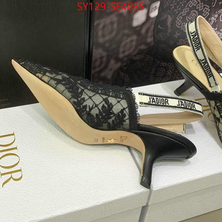 Women Shoes-Dior,aaaaa+ replica designer , ID: SE4035,$: 129USD