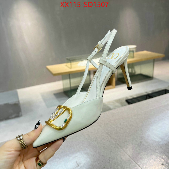 Women Shoes-Valentino,luxury fake , ID: SD1507,$: 115USD