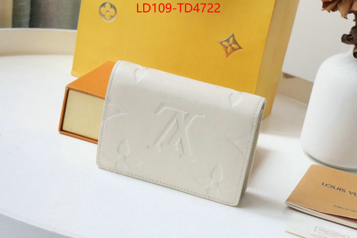 LV Bags(TOP)-Wallet,ID: TD4722,$: 109USD