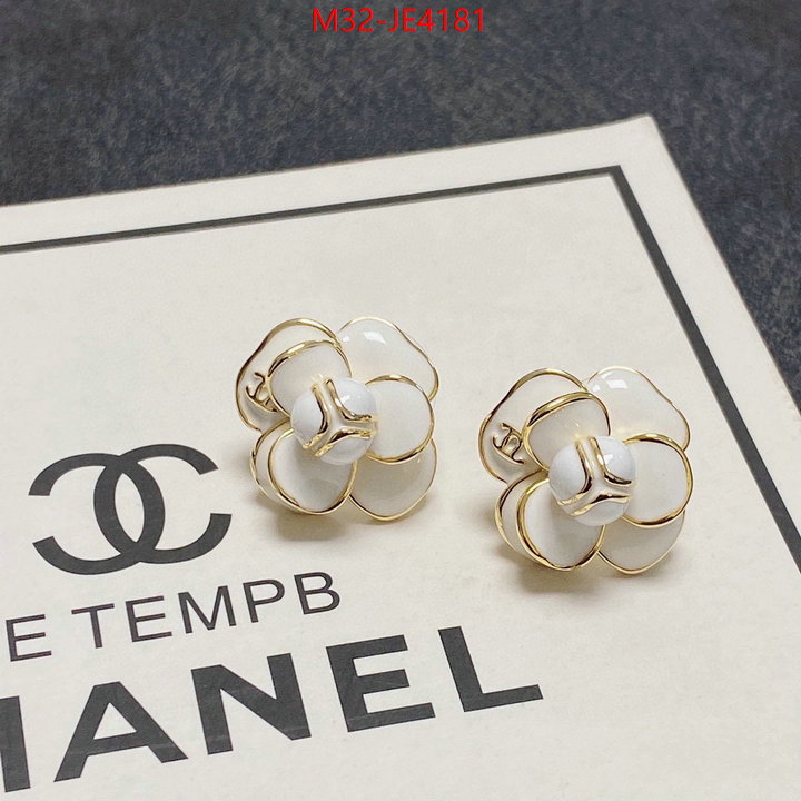 Jewelry-Chanel,where could you find a great quality designer , ID: JE4181,$: 32USD