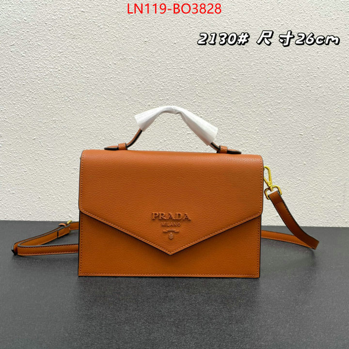 Prada Bags(4A)-Diagonal-,designer replica ,ID: BO3828,$: 119USD