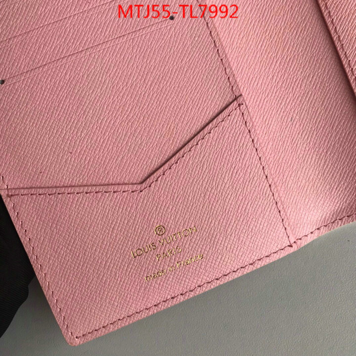 LV Bags(4A)-Wallet,ID: TL7992,$: 55USD