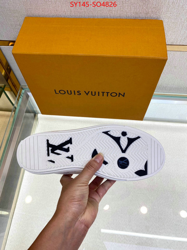 Men Shoes-LV,top quality designer replica , ID: SO4826,$: 145USD