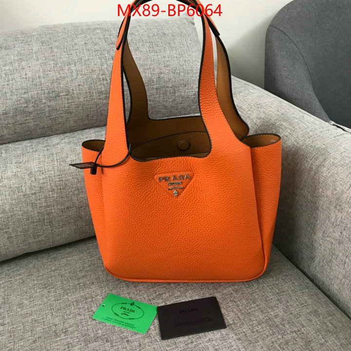 Prada Bags(4A)-Handbag-,the best ,ID: BP6064,$: 89USD