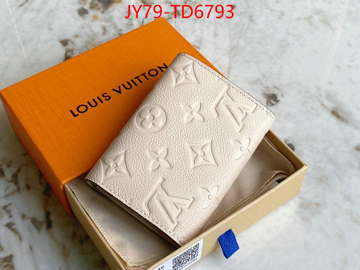 LV Bags(TOP)-Wallet,ID: TD6793,$: 79USD