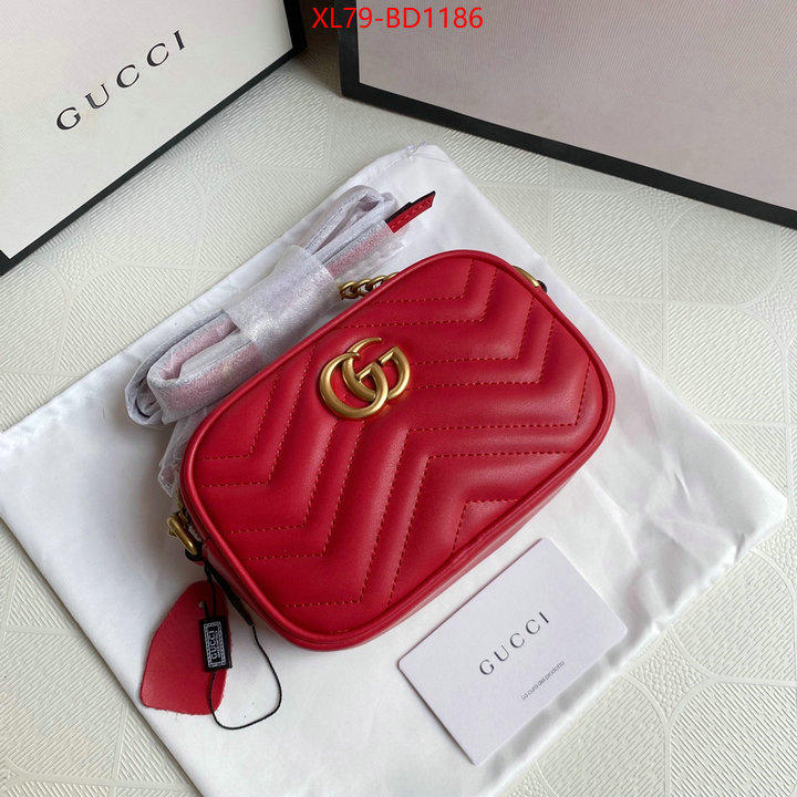 Gucci Bags(4A)-Marmont,luxury 7 star replica ,ID: BD1186,$: 79USD