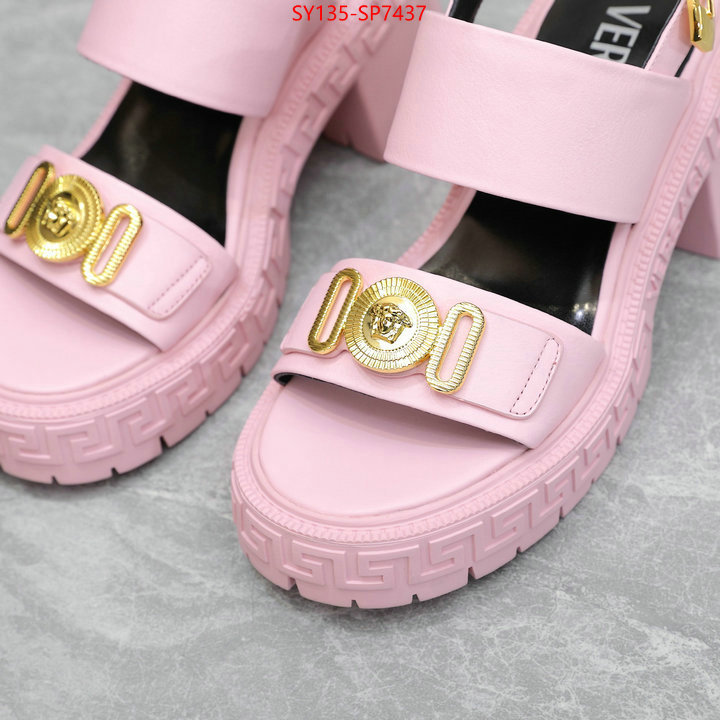 Women Shoes-Versace,fake designer , ID: SP7437,$: 135USD