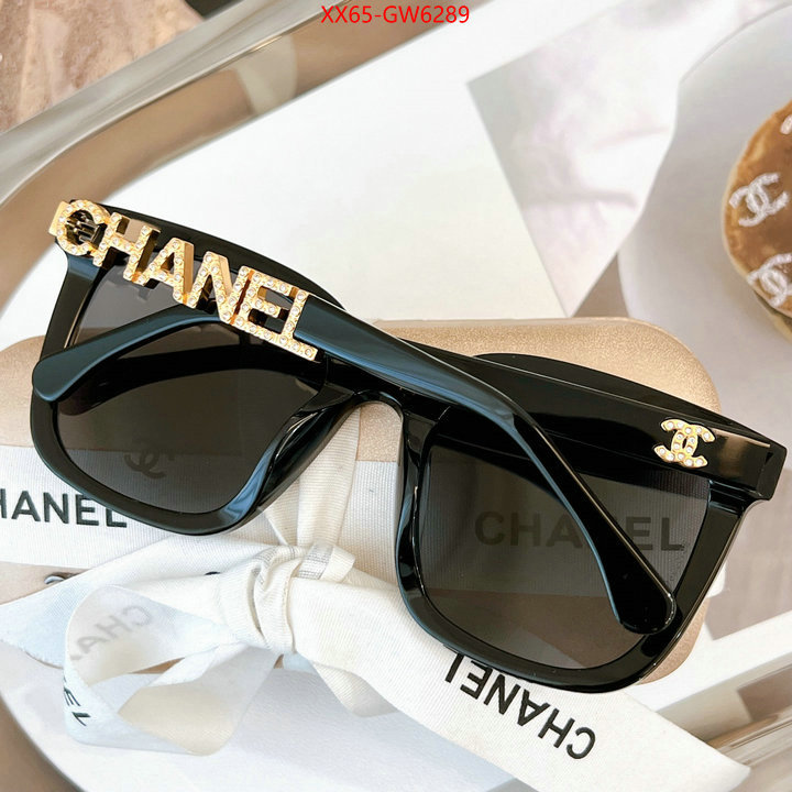 Glasses-Chanel,2023 aaaaa replica customize , ID: GW6289,$: 65USD