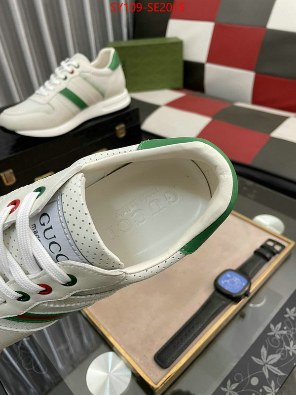 Men Shoes-Gucci,what's the best to buy replica , ID: SE2015,$: 109USD