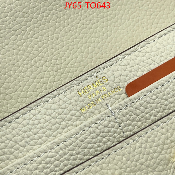 Hermes Bags(4A)-Wallet-,cheap wholesale ,ID: TO643,$: 65USD