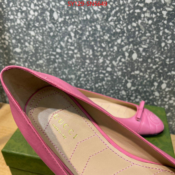 Women Shoes-Gucci,7 star quality designer replica , ID: SN5649,$: 129USD