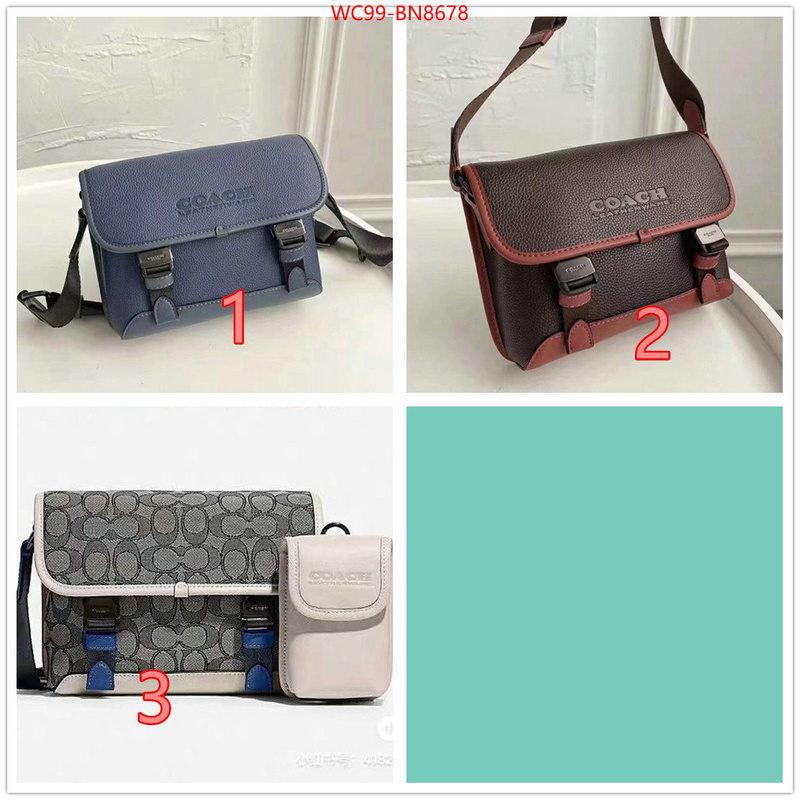 Coach Bags(4A)-Diagonal,ID: BN8678,$: 99USD