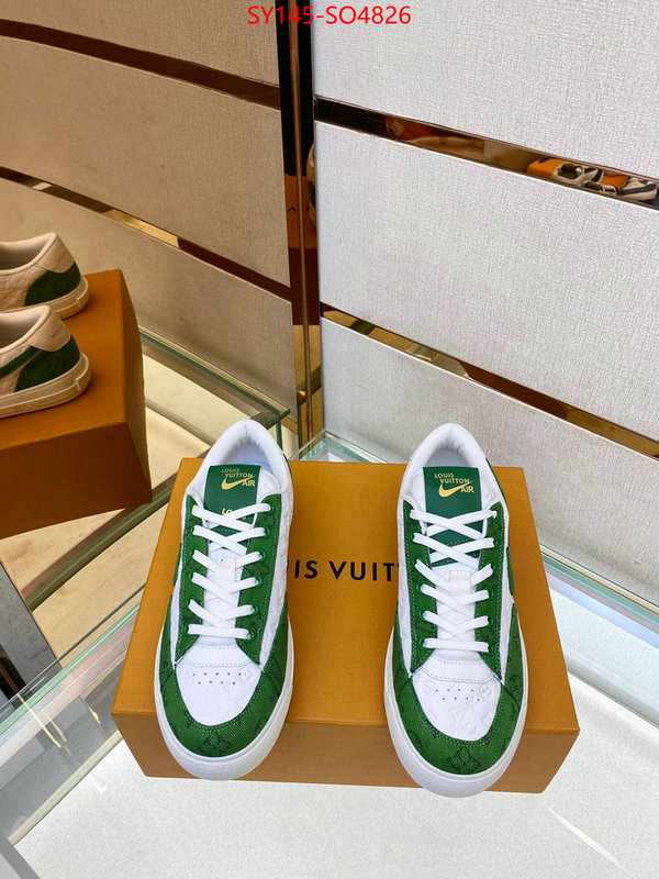 Men Shoes-LV,top quality designer replica , ID: SO4826,$: 145USD