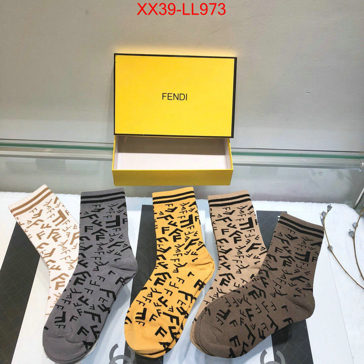 Sock-Fendi,where can you buy replica , ID: LL973,$:39USD