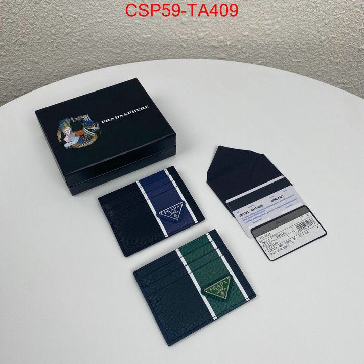 Prada Bags(TOP)-Wallet,ID:TA409,$: 59USD