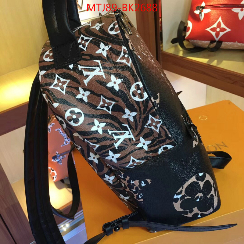 LV Bags(4A)-Backpack-,ID: BK2688,$:99USD