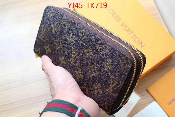 LV Bags(4A)-Wallet,ID: TK719,$:45USD