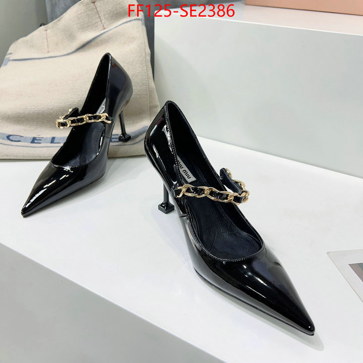 Women Shoes-Miu Miu,aaaaa replica , ID: SE2386,$: 125USD