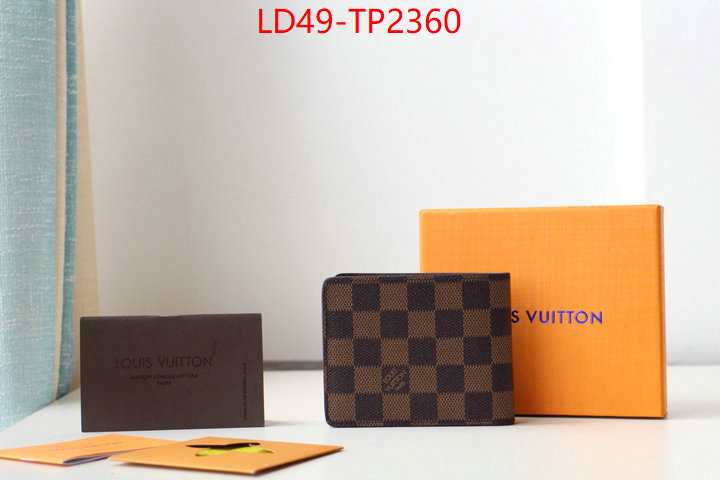 LV Bags(TOP)-Wallet,ID: TP2360,$: 49USD