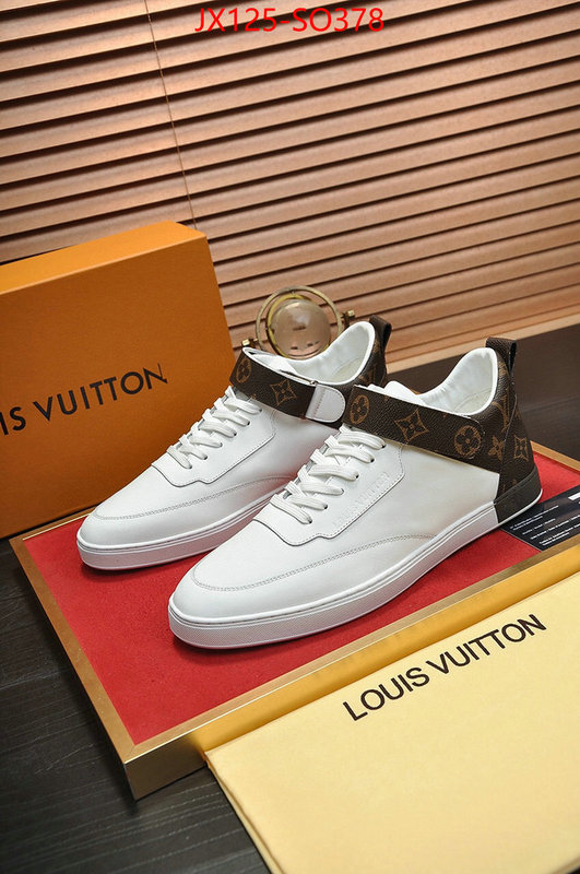 Men Shoes-LV,new 2023 , ID: SO378,$: 125USD