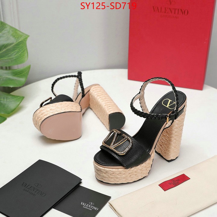 Women Shoes-Valentino,designer 7 star replica , ID: SD719,$: 125USD